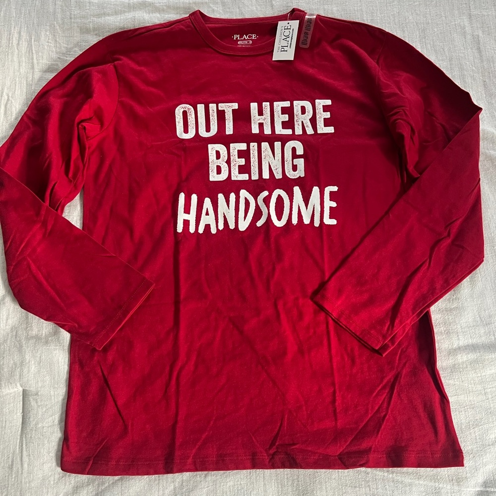 Children’s Place Boys Red Graphic Tee